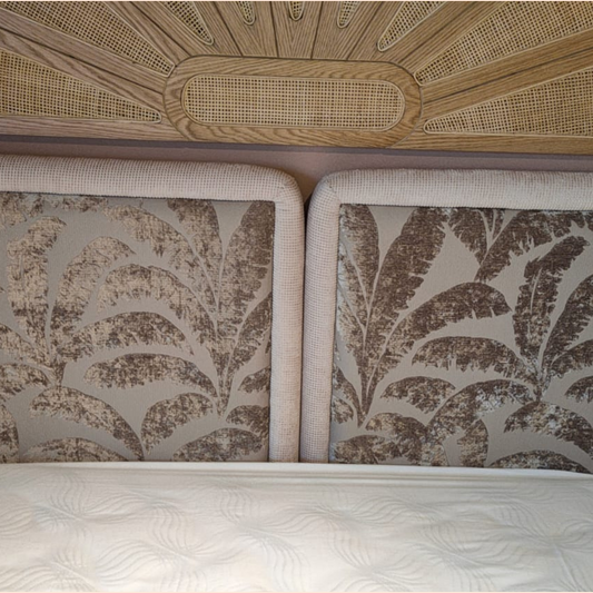 Upholstered head board