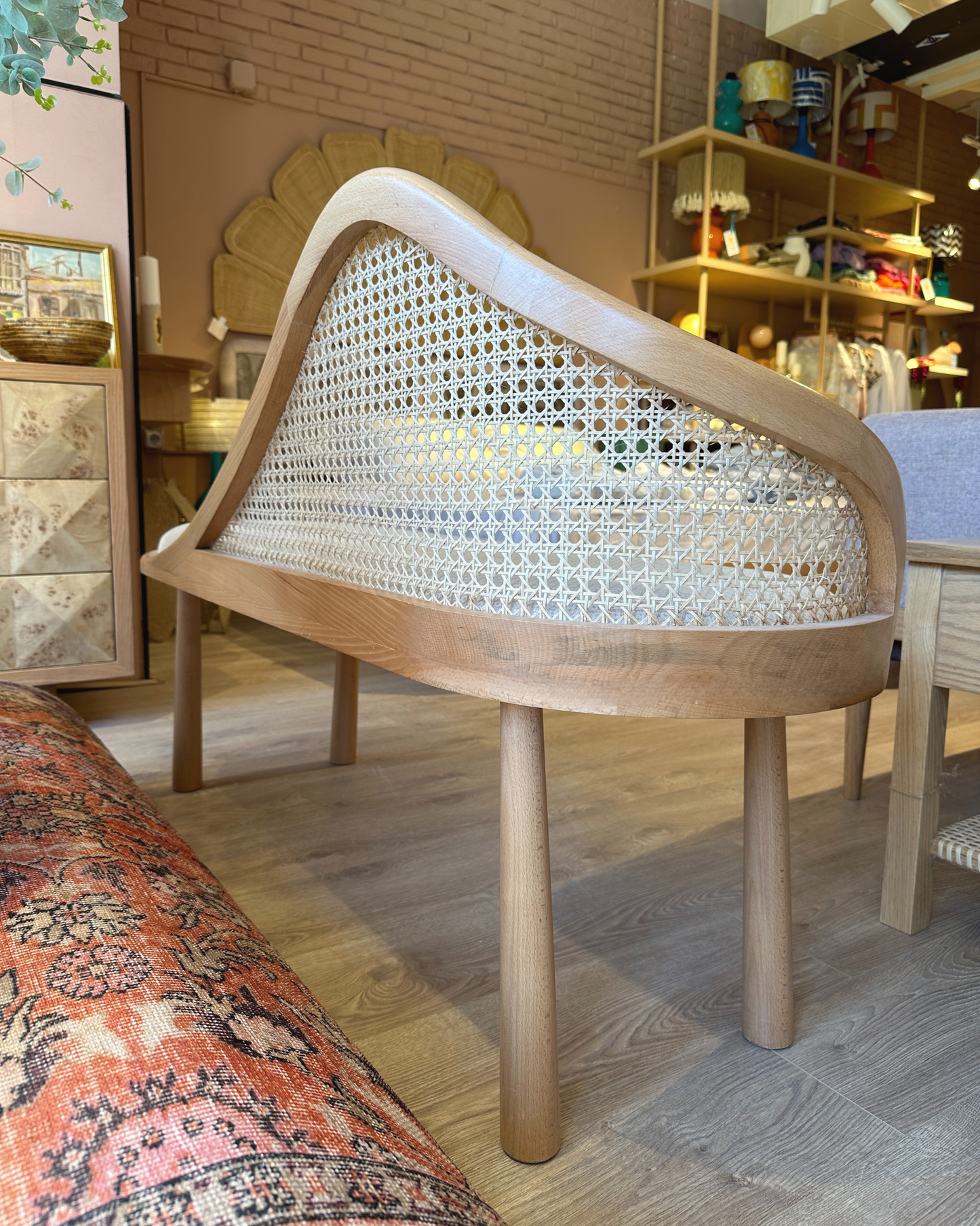 Cane Banquette