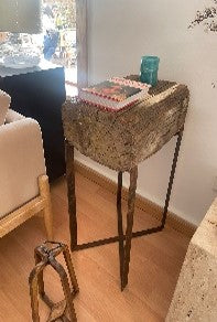 Reclamied wood Side Table