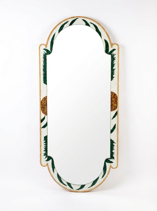 Lotus  Mosaic Mirror
