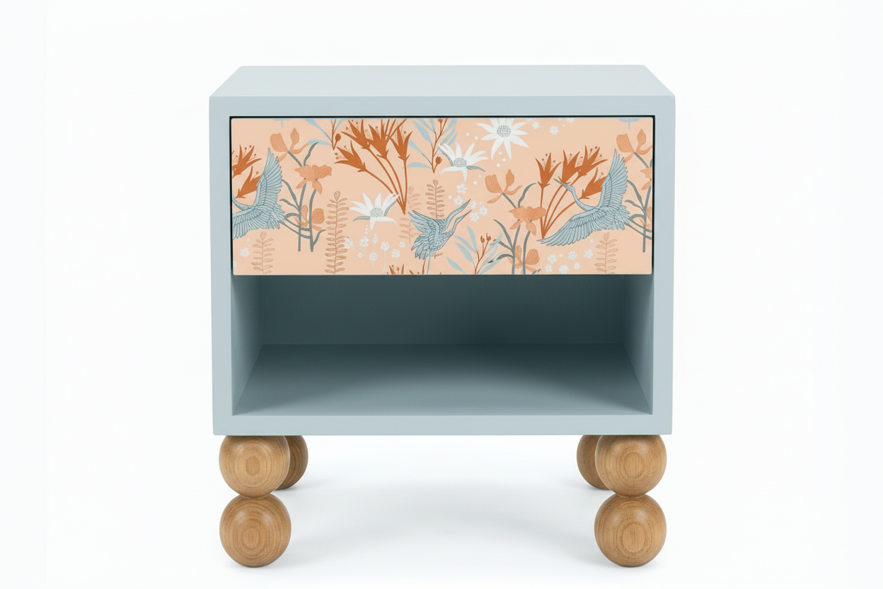 NJ Patterned Commode – Nina june