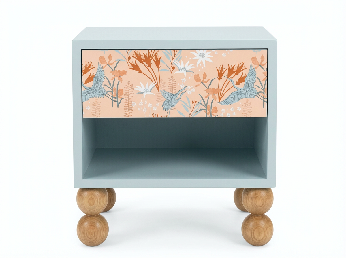 NJ Patterned Commode