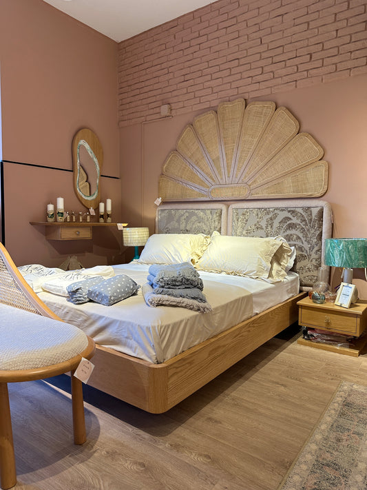 Floral head board