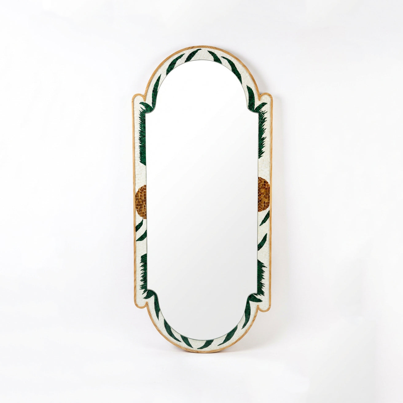 Lotus Mosaic Mirror