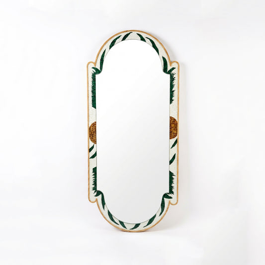 Lotus Mosaic Mirror