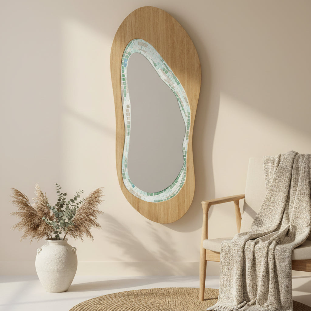 Organic Mosaic Mirror