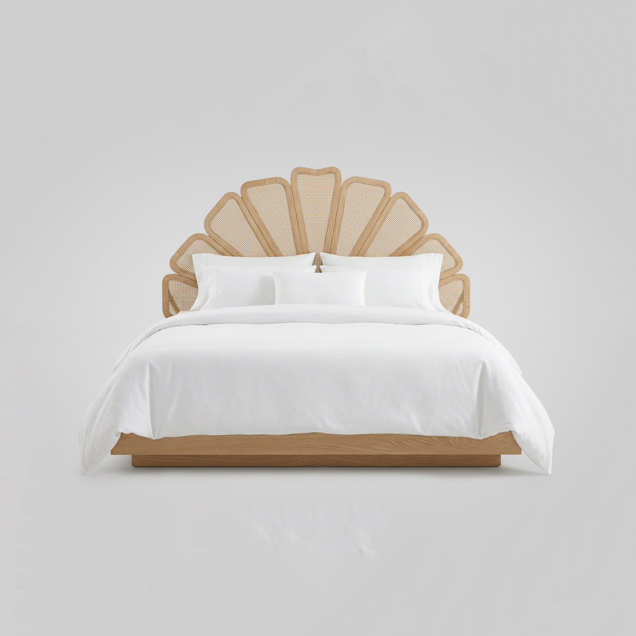 Floral headboard