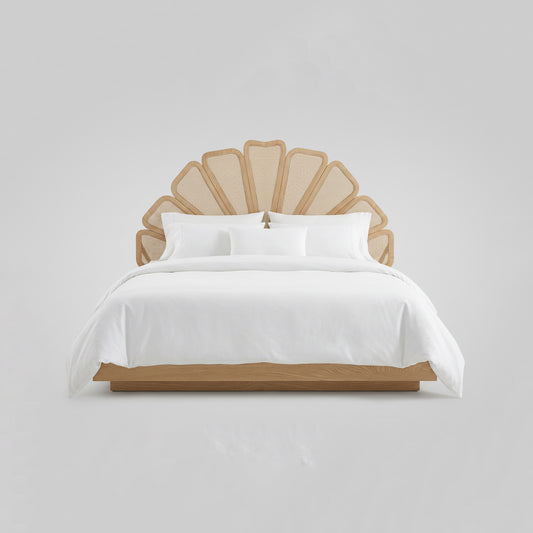 Floral headboard