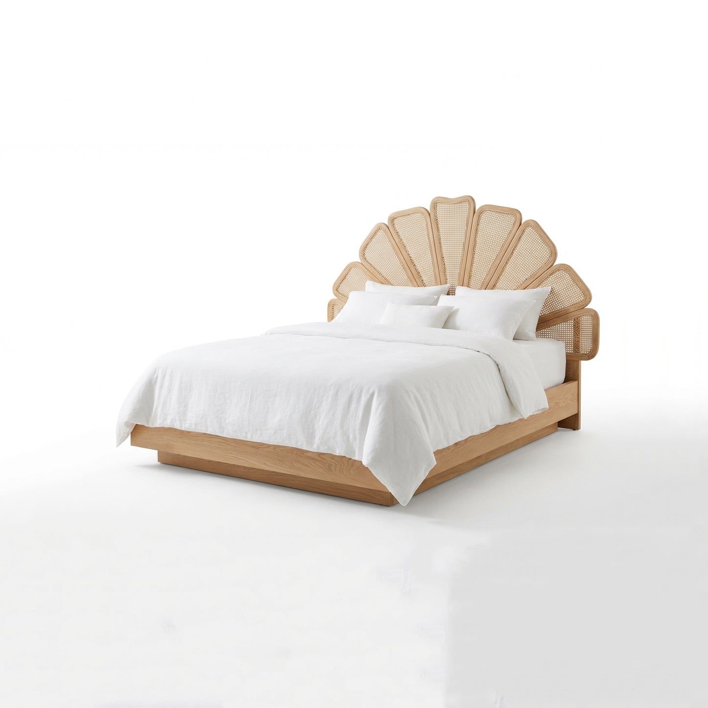 Floral headboard