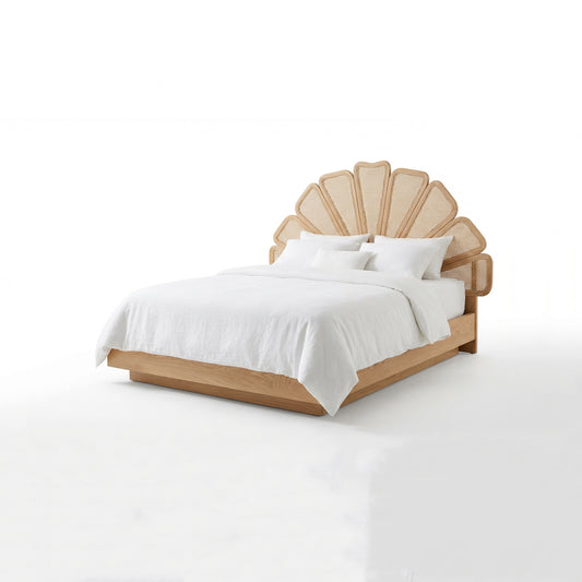Floral headboard