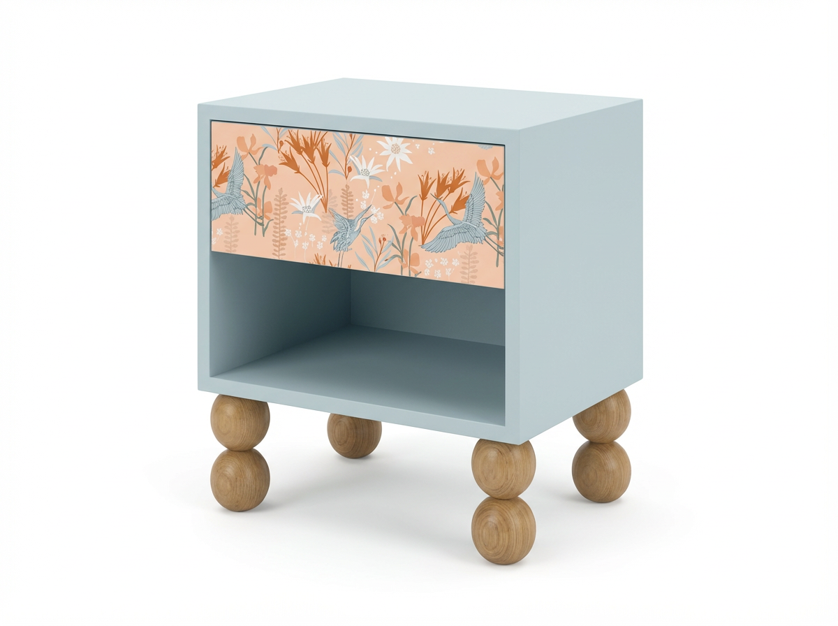 NJ Patterned Commode