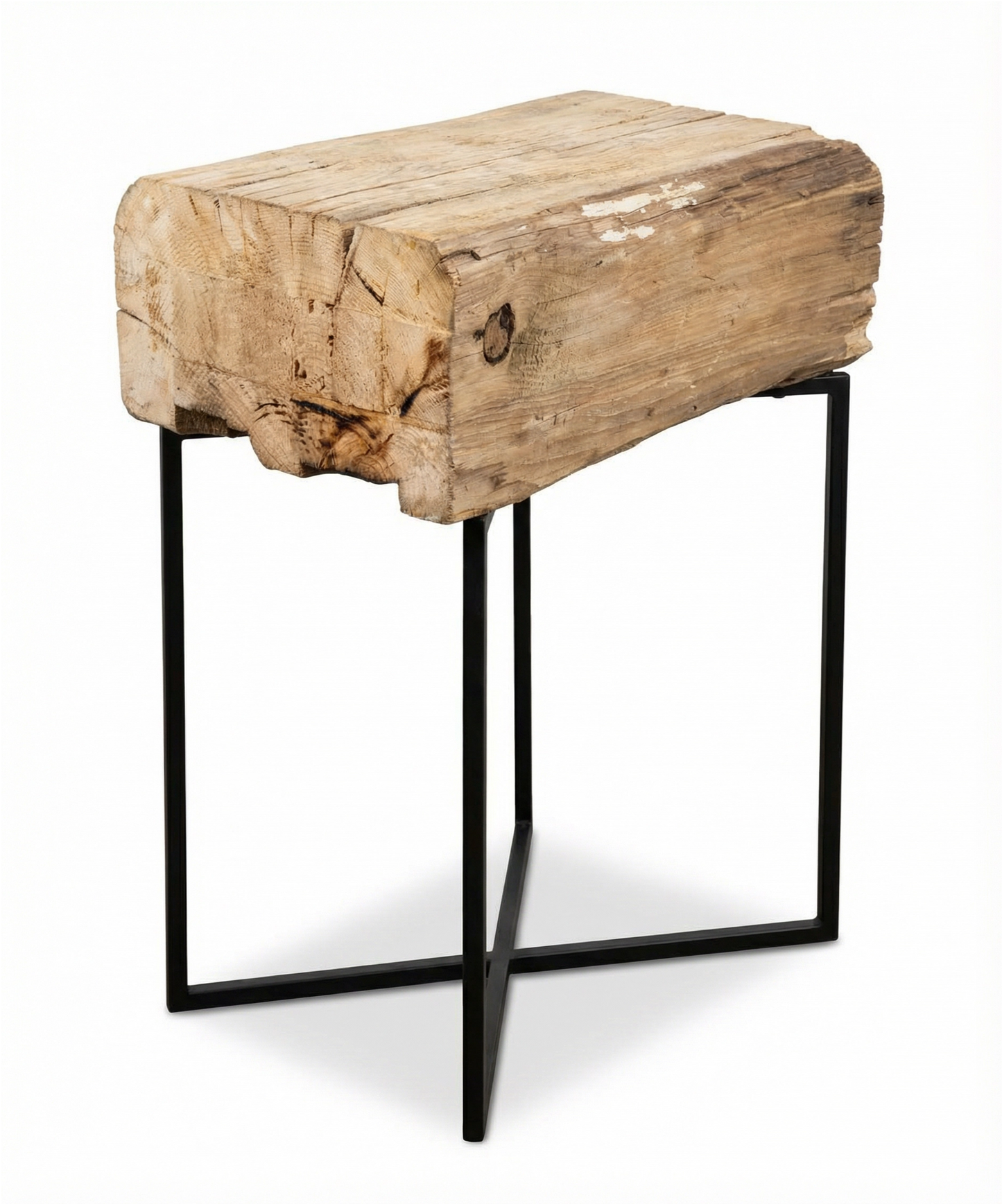 Reclamied wood Side Table